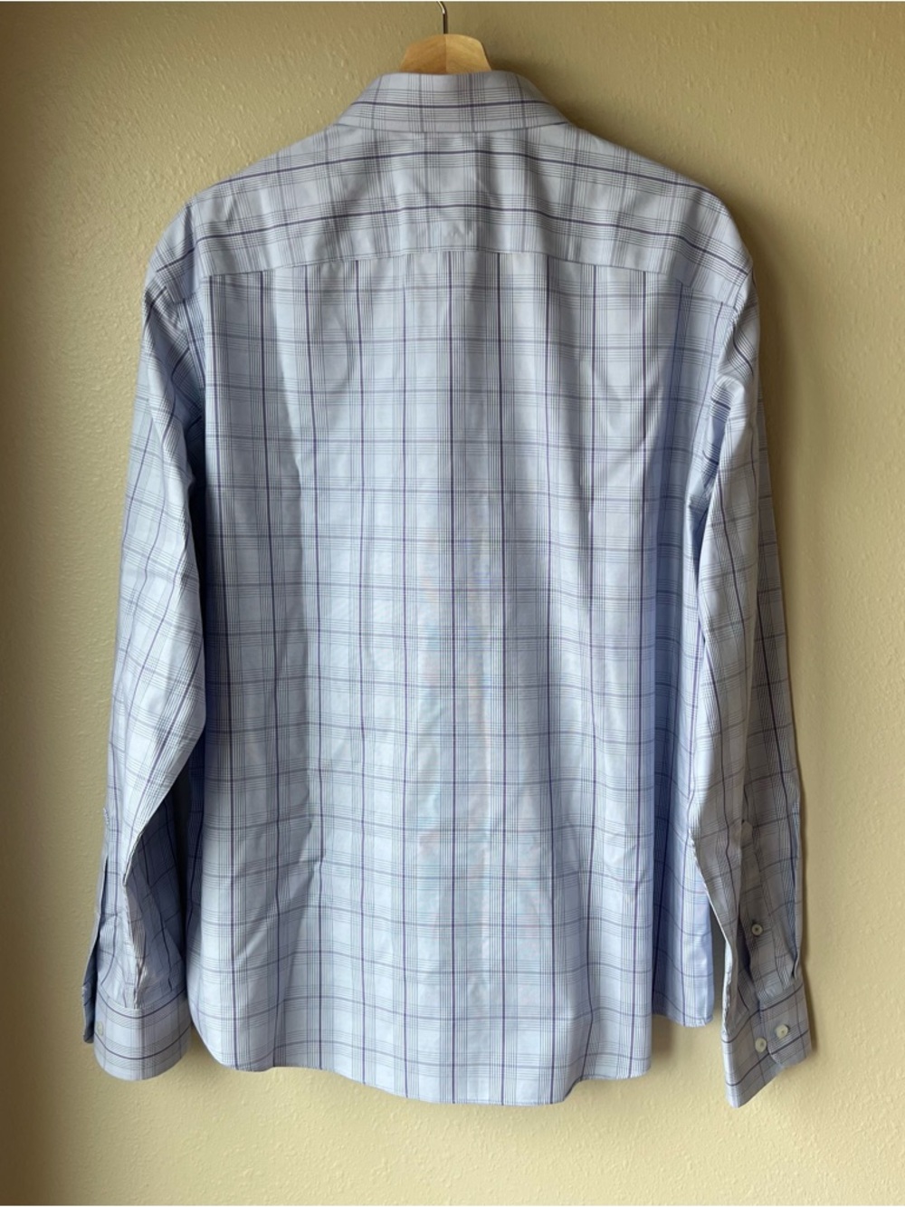 UNTUCKit Salisire Shirt Mens XL Purple Blue Long Sleeve Button Up Wrinkle Free - Picture 2 of 12